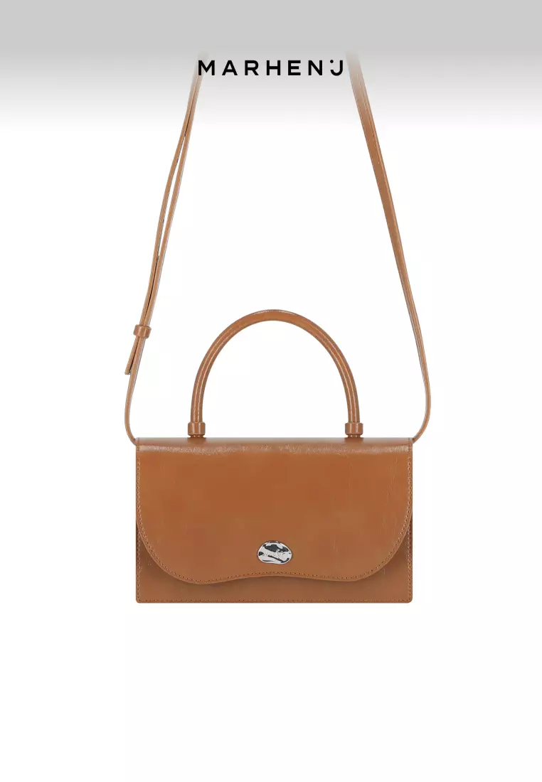 ARCH Vegan Leather Crossbody Bag Cinnamon