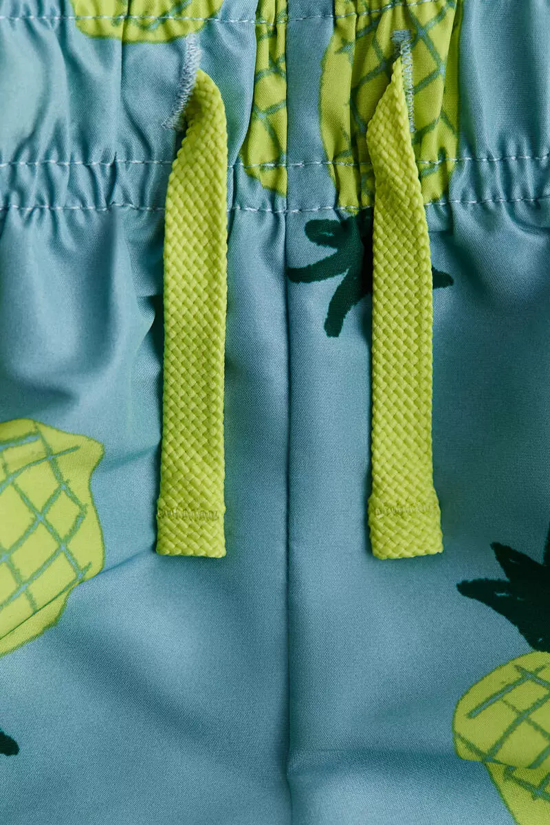 Printed swim shorts