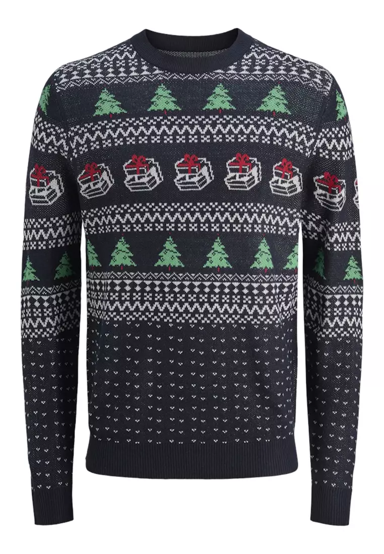 Christmas Knit Crew Neck Sweater