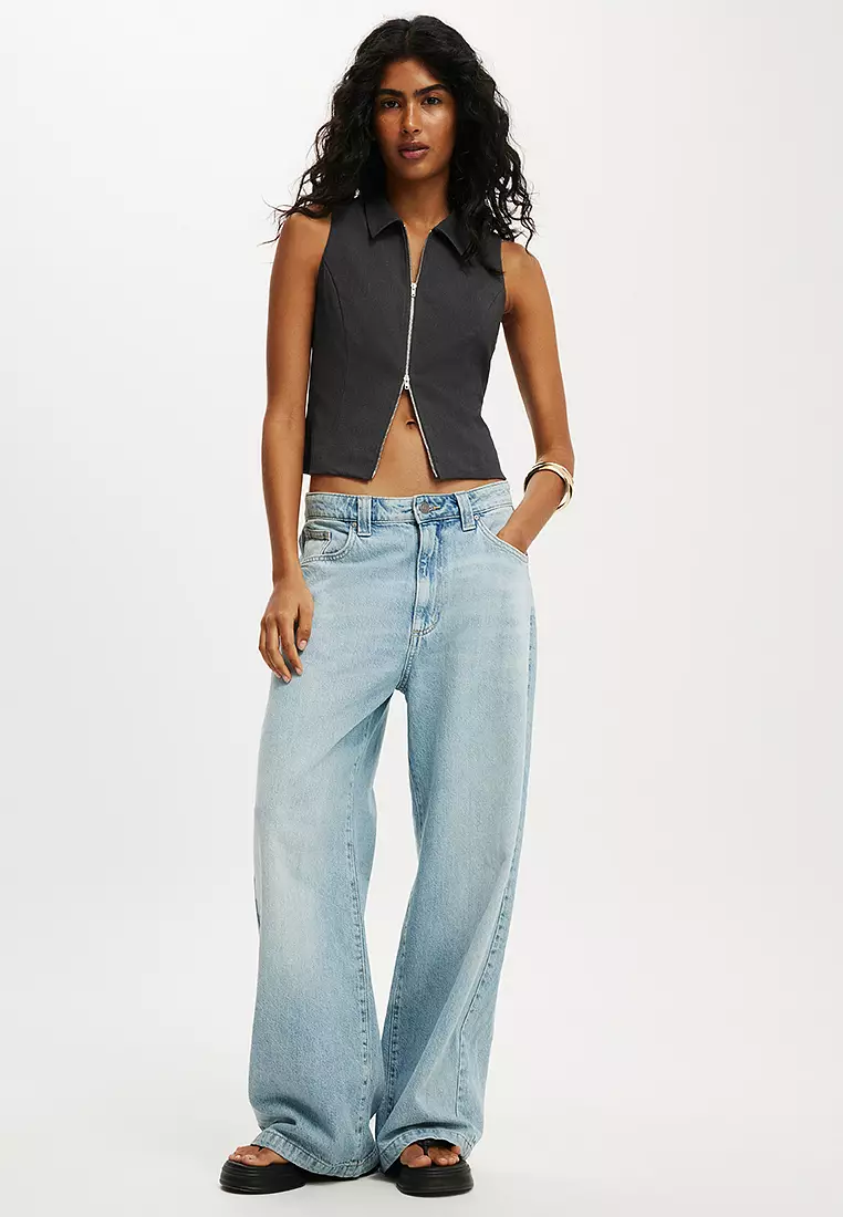 Izzy Zip Through Top