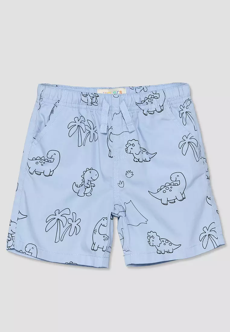 Babyshop Pack Of 2 Juniors Drawstring Waist Shorts With Pockets