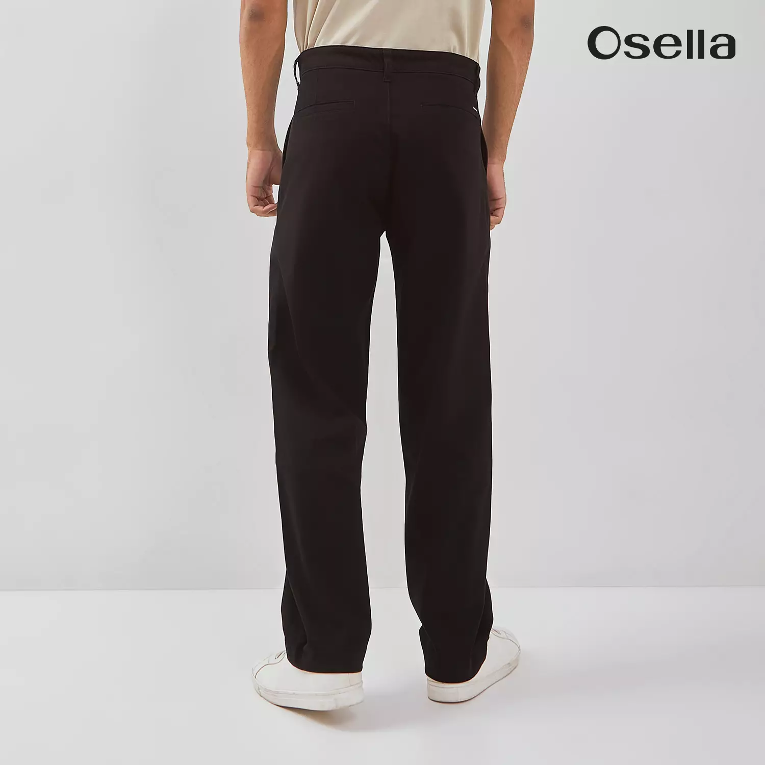 Osella Fred Loose Fit Trousers 208P660143 | Celana Panjang Chinos Pria