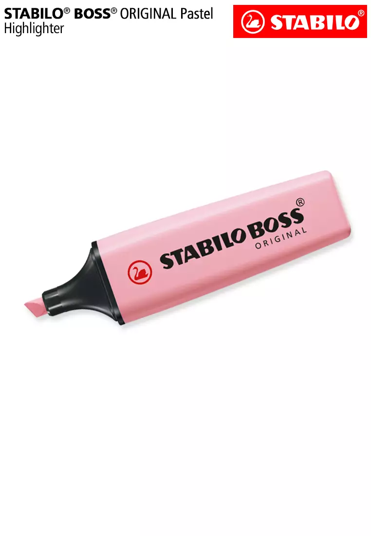 Stabilo Boss Original Highlighter - Pastel - Pink Blush