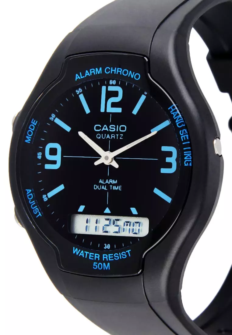 Jam Tangan AW-90H-2BVDF Hitam