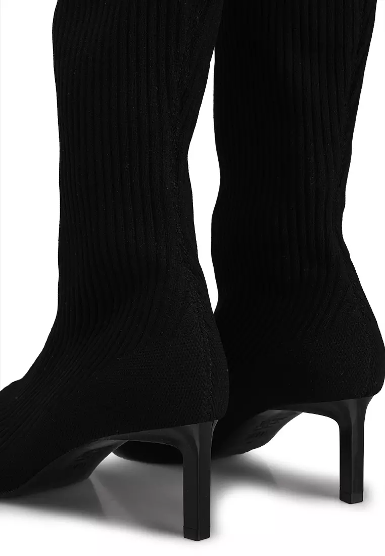 Ankle Boots Zara Tall Stretch Boots ZARA Tall Sock Boots 2025 Buy