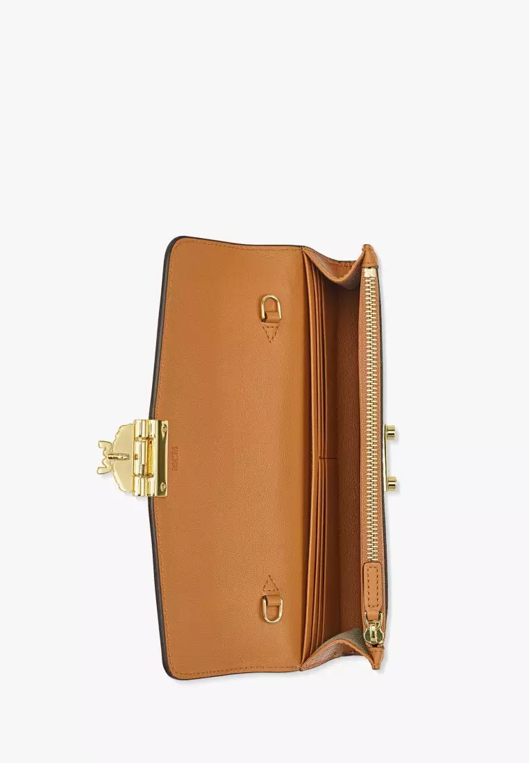 Tracy Chain Wallet in Visetos