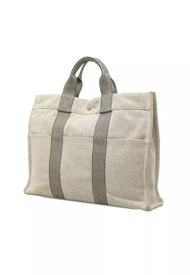 Pre-Loved Hermès Canvas Fourre Tout Mm