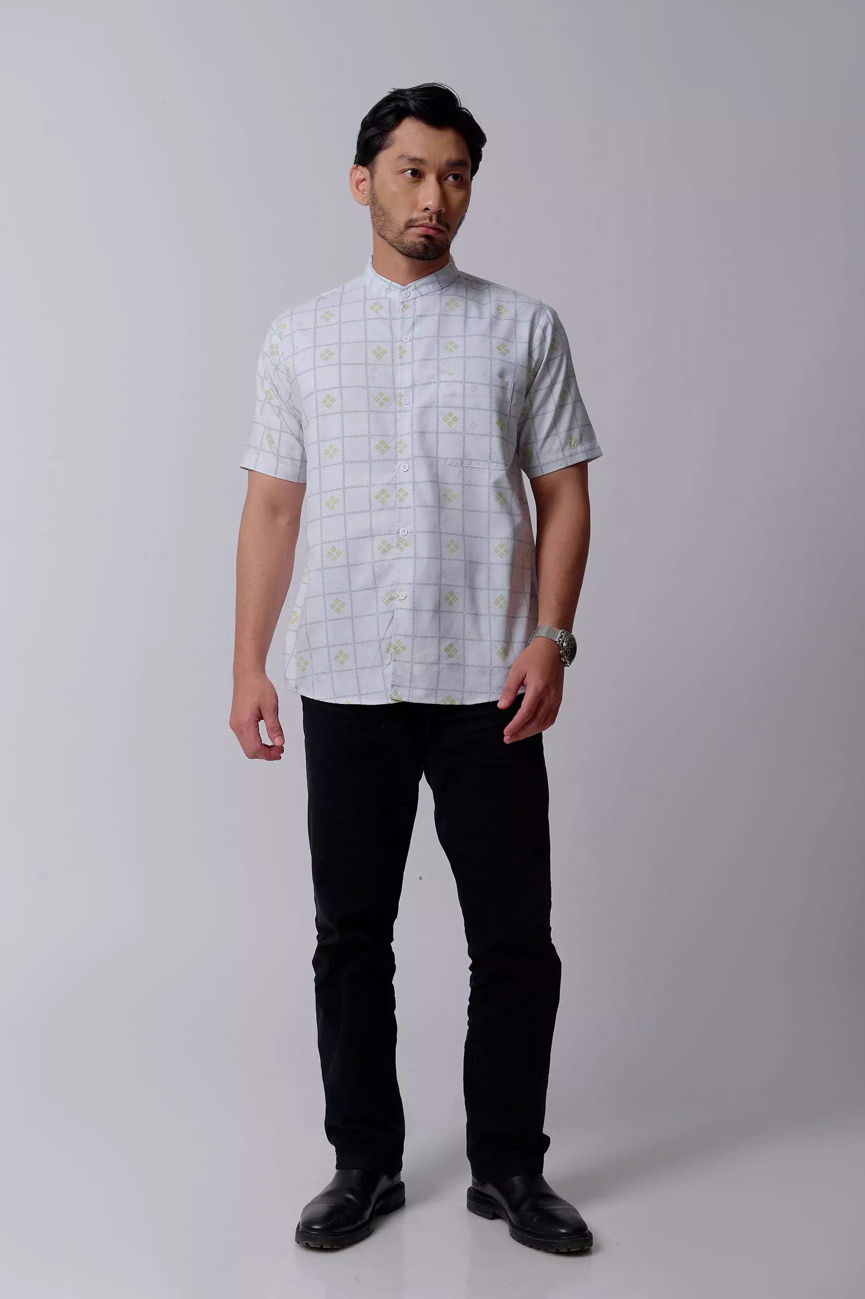 ZM Zaskia Mecca - Kanav Kemeja Pria - Teman Serumpun - Edisi Filipina