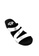 Otto silver Metallic Slide Sandals 387A0SH03CFD61GS_2