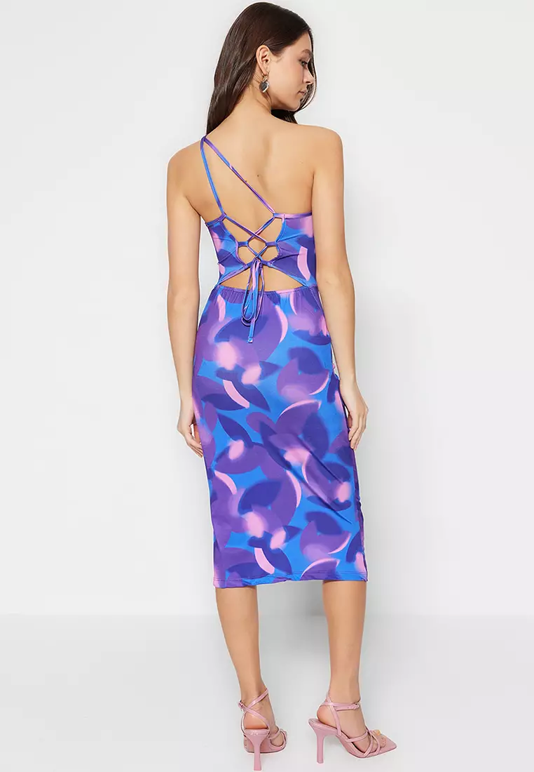 Buy Trendyol Low Cut Bodycon Dress 2024 Online ZALORA Singapore