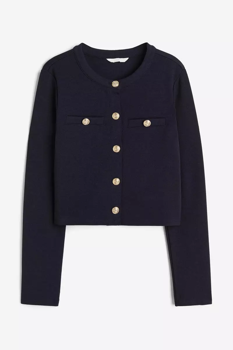 Gold shop short cardigan