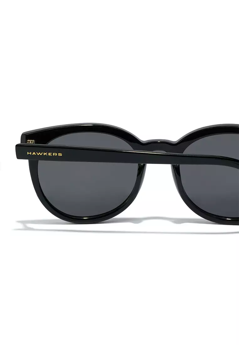 HAWKERS Black Dark Resort Sunglasses For Men And Women, Unisex. Official Product Designed In Spain