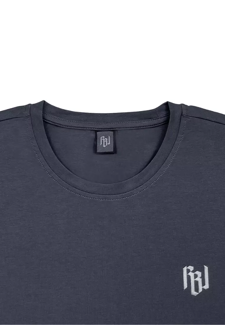 RBJ T-Shirt Polos Cotton Spandex Logo Bordir Pria 57003