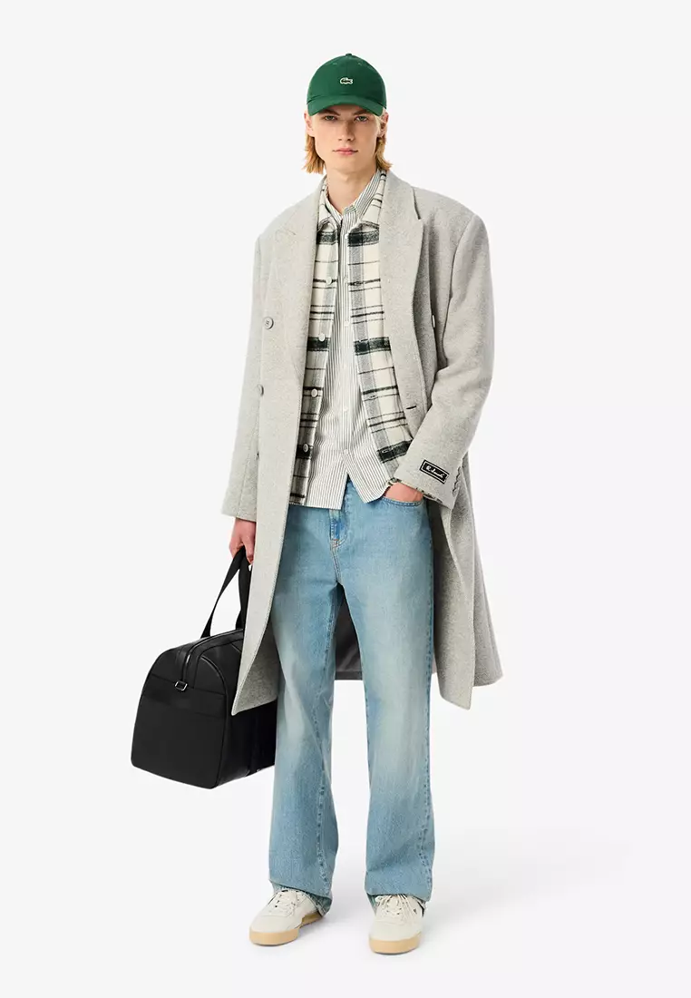 Cotton Plaid Overshirt