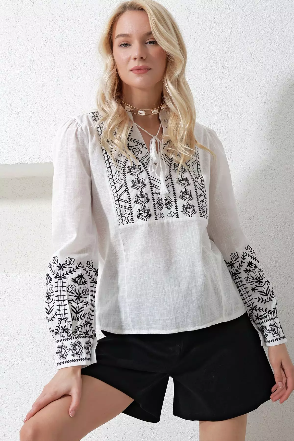 Embroidered Blouse