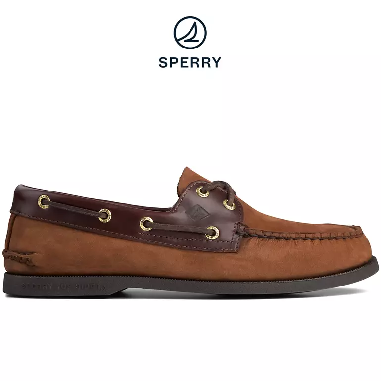 Men's Authentic Original™ Buck Boat Shoes Topsider - Brown (M139343630)