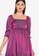 ZALORA OCCASION purple Puff Sleeve Mini Dress 3B57DAA5CB12A6GS_3