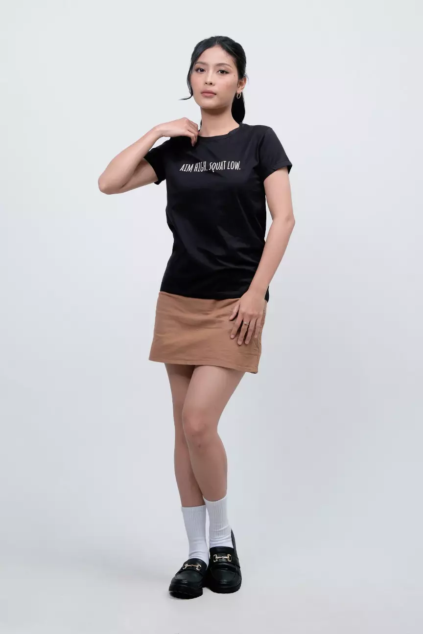 Kaos Wanita Rowena Black