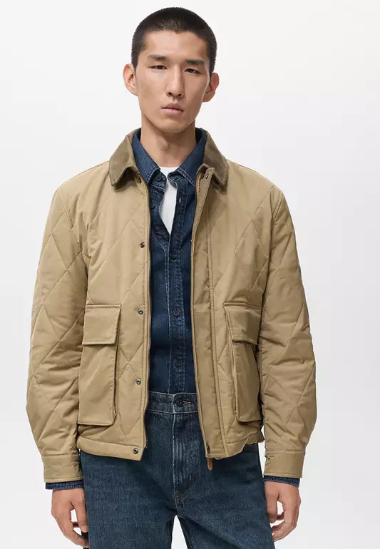 Quilted Water Repellent Jacket