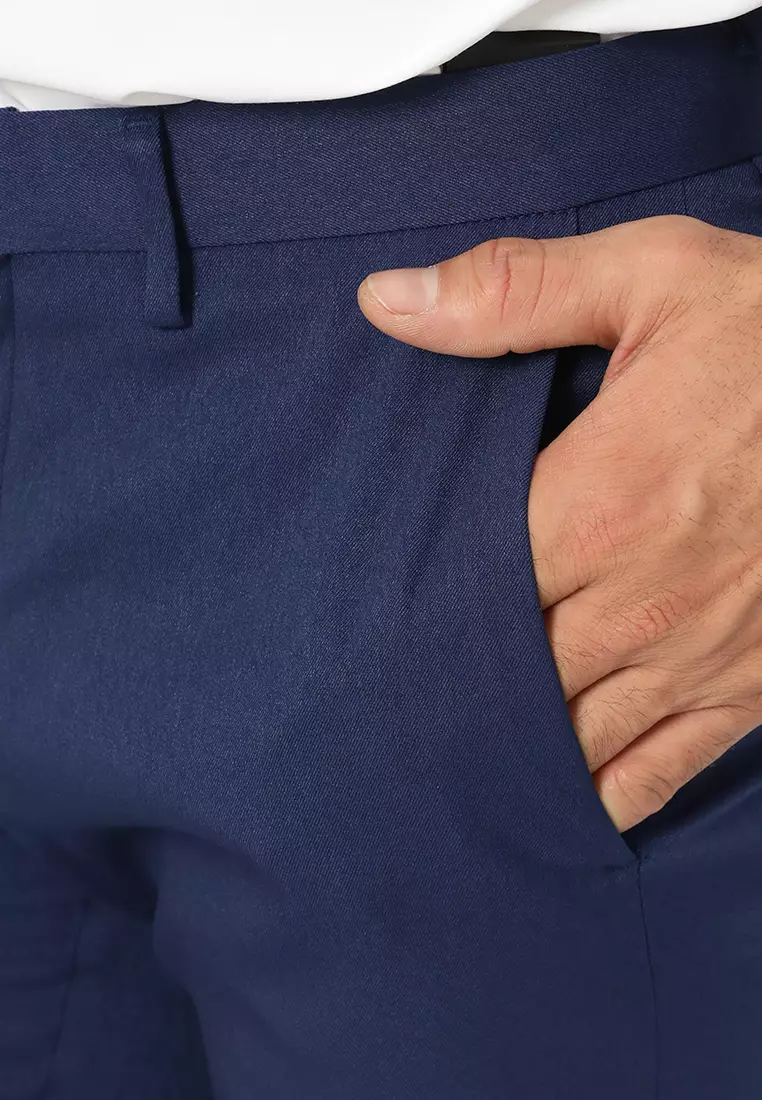 Jobb Bellmore-B Celana Panjang Pria Modern Slim Fit Blue 3