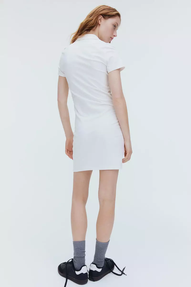 Buy H&M Cotton polo dress 2025 Online | ZALORA