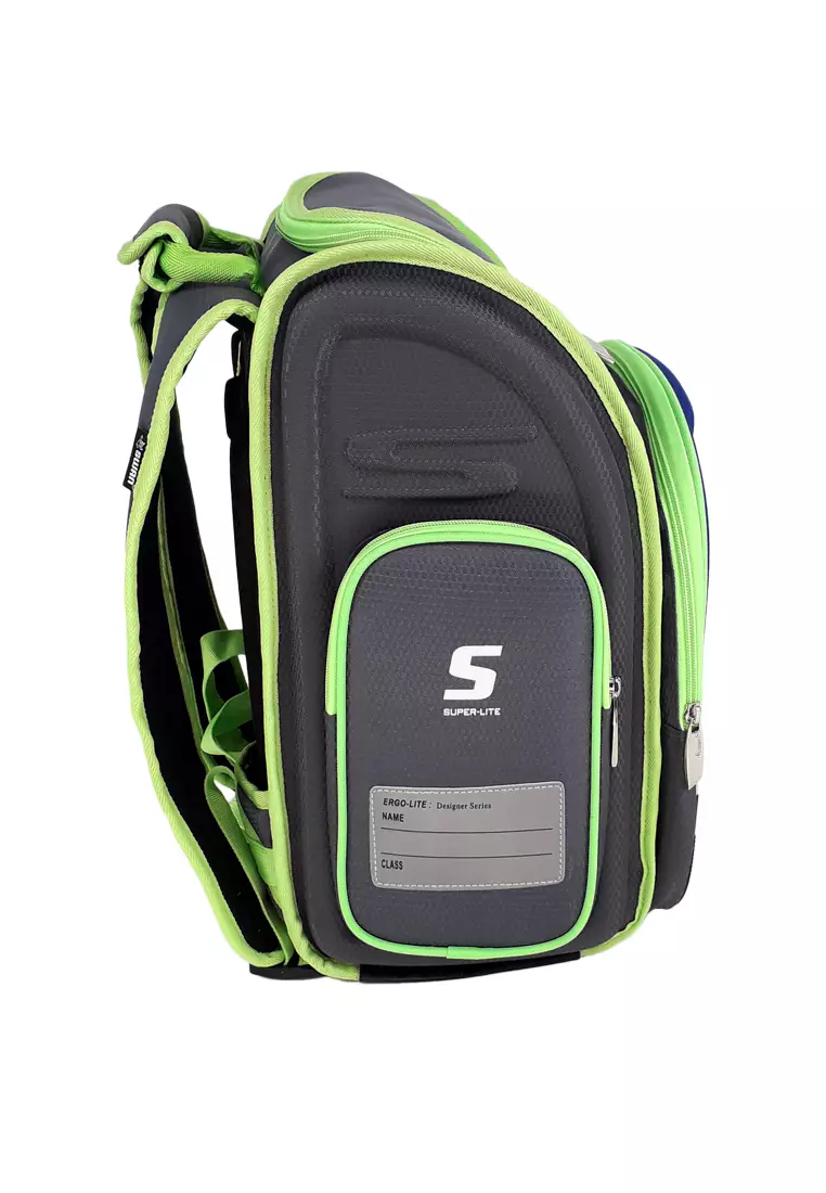 Buy Swan Swan Kid Children School Bag SUPER LITE (Grey/Blue) Spinal