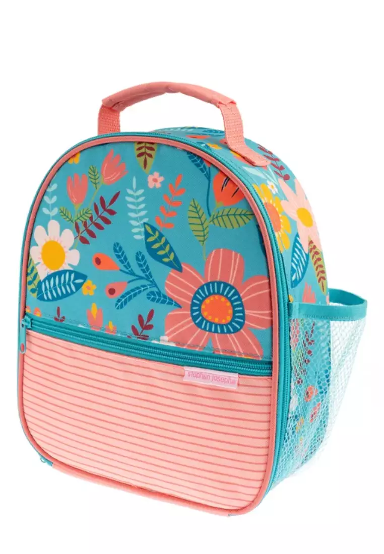 All Over Print Backpack with Lunch Bag for Kids AOP Turquoise