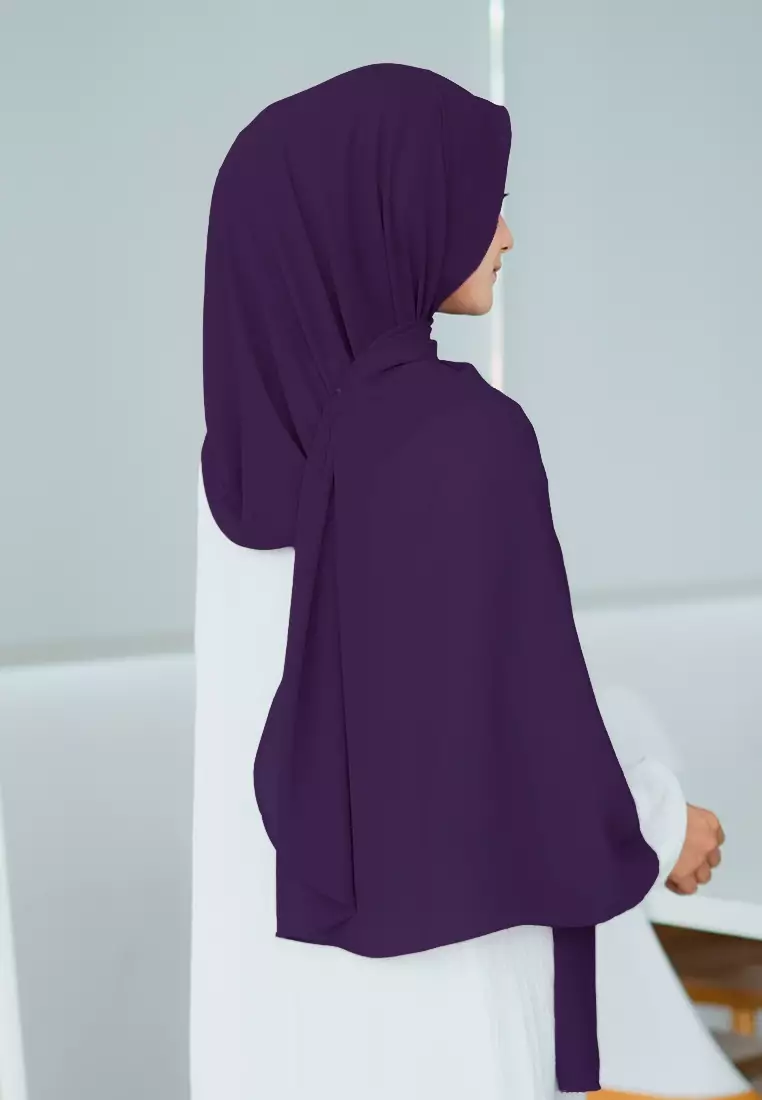 HIJAB INSTAN SAFFA - DARK PURPLE