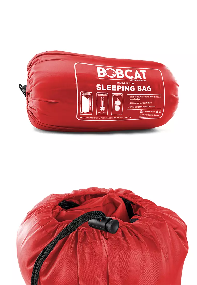 Buy Bobcat Red Envelop Type Sleeping Bag 2024 Online | ZALORA Philippines