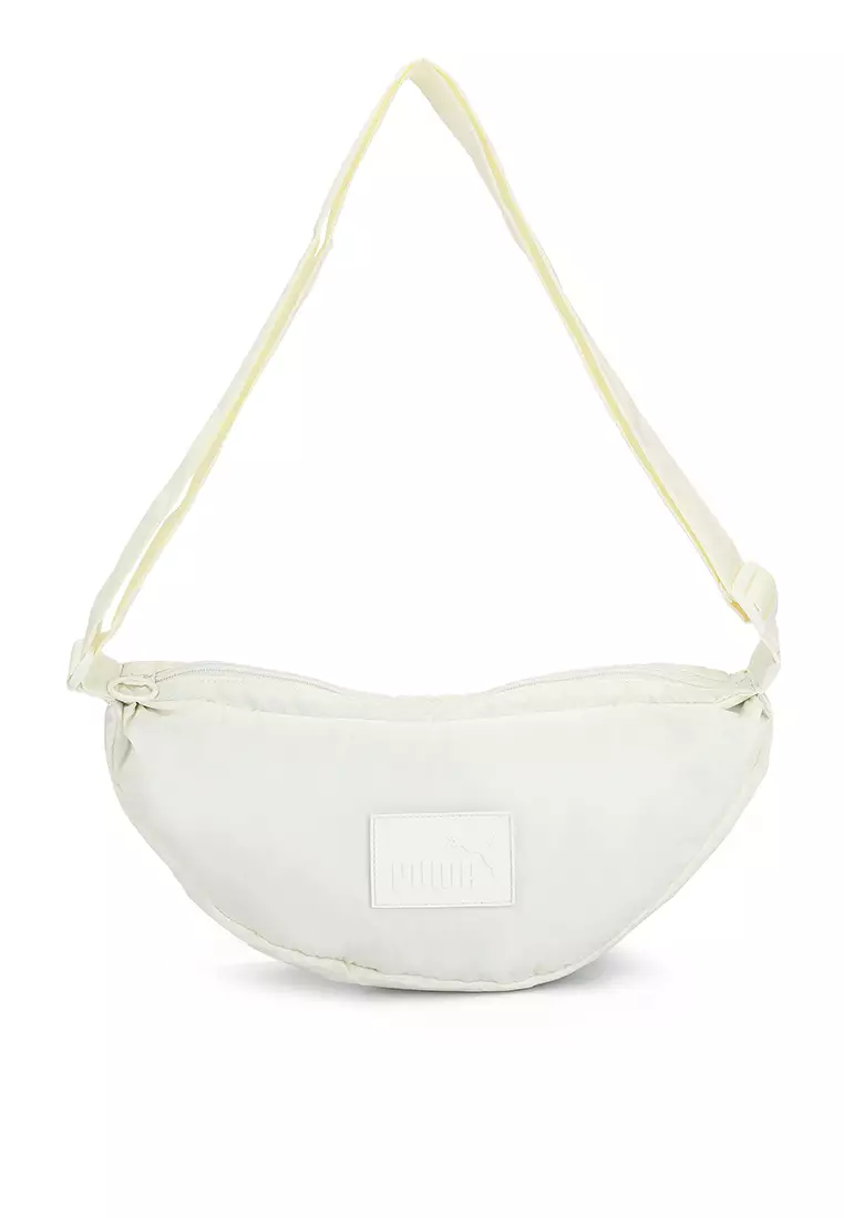 Gold and clearance white puma purse