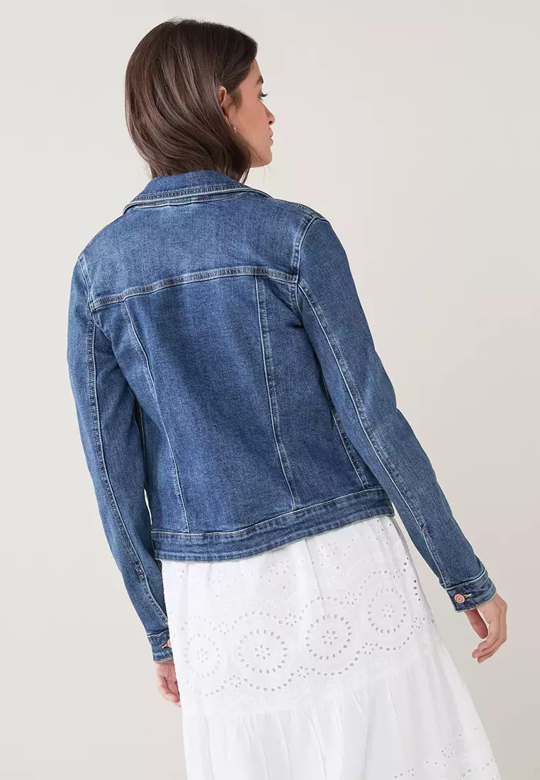 Next oversized sales denim jacket