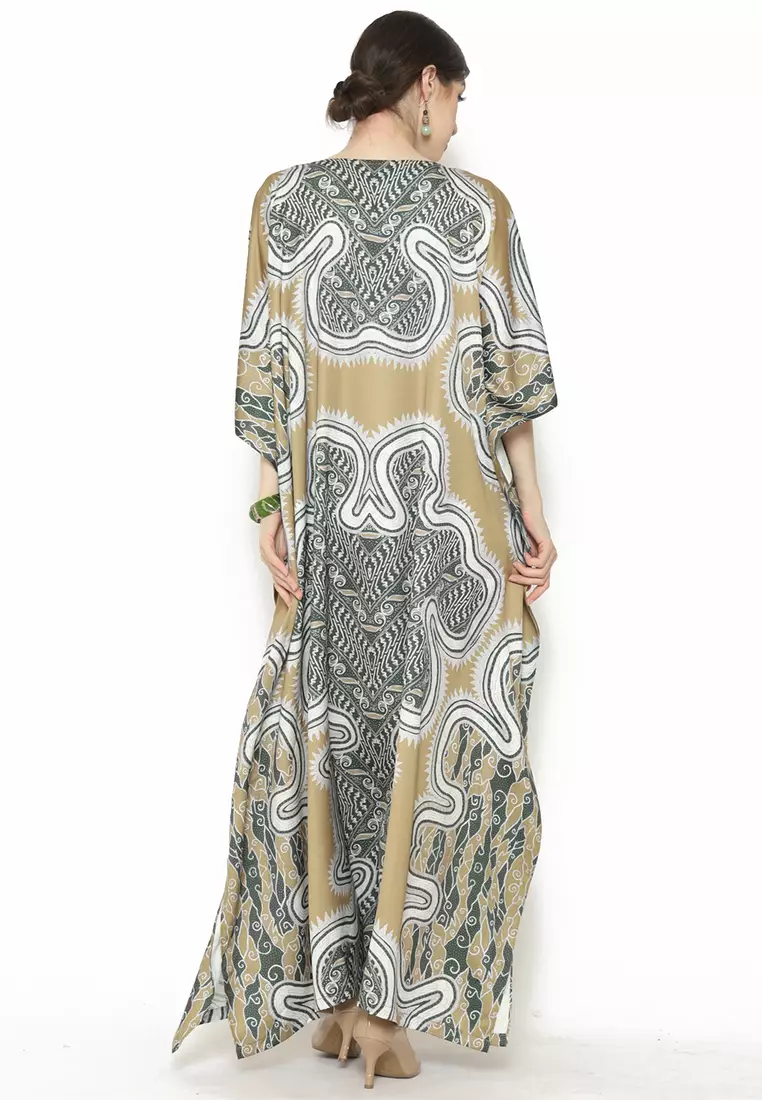 Kanzi Exclusive Short Sleeve Batik Kaftan