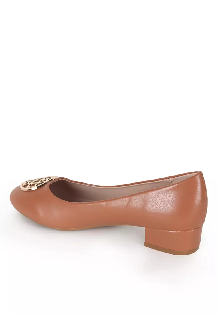 JOSIE J21116 - 2 HEEL SHOES BROWN