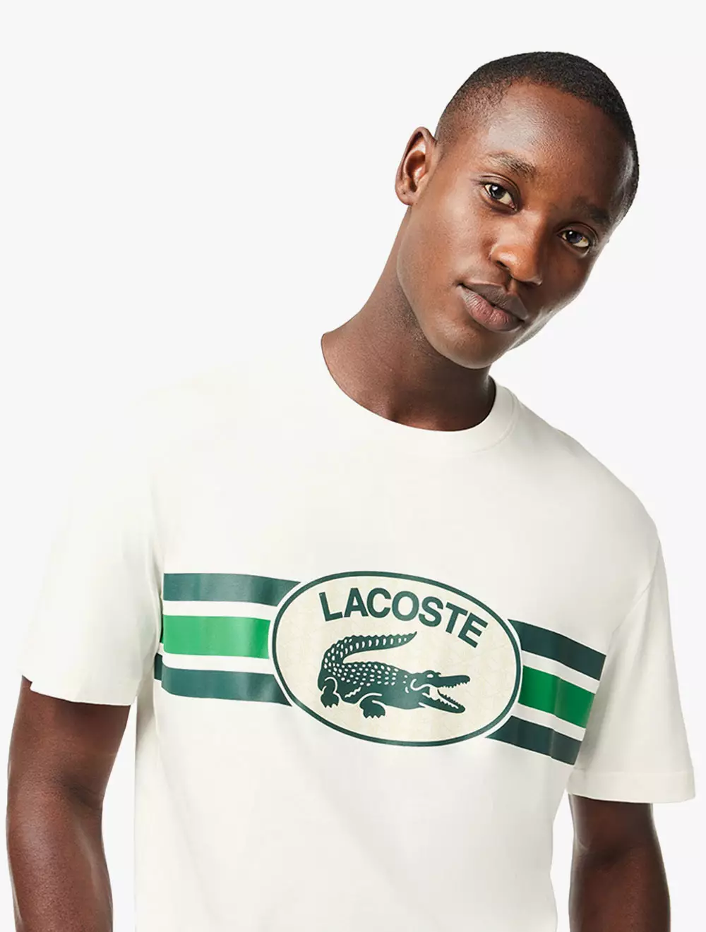 Jual Lacoste Contrast Collar and Cuff Stretch Polo Shirt - GREEN ...