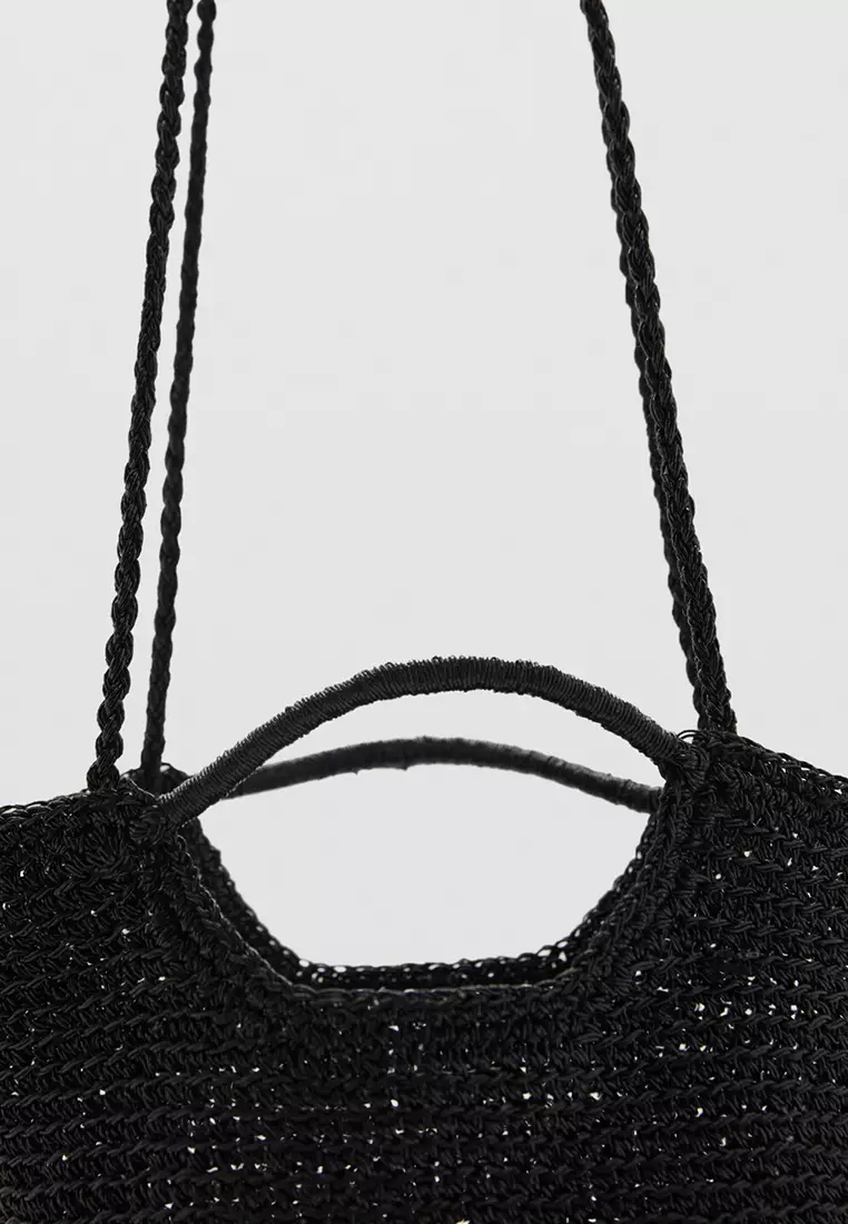 Mini Woven Crossbody Bag