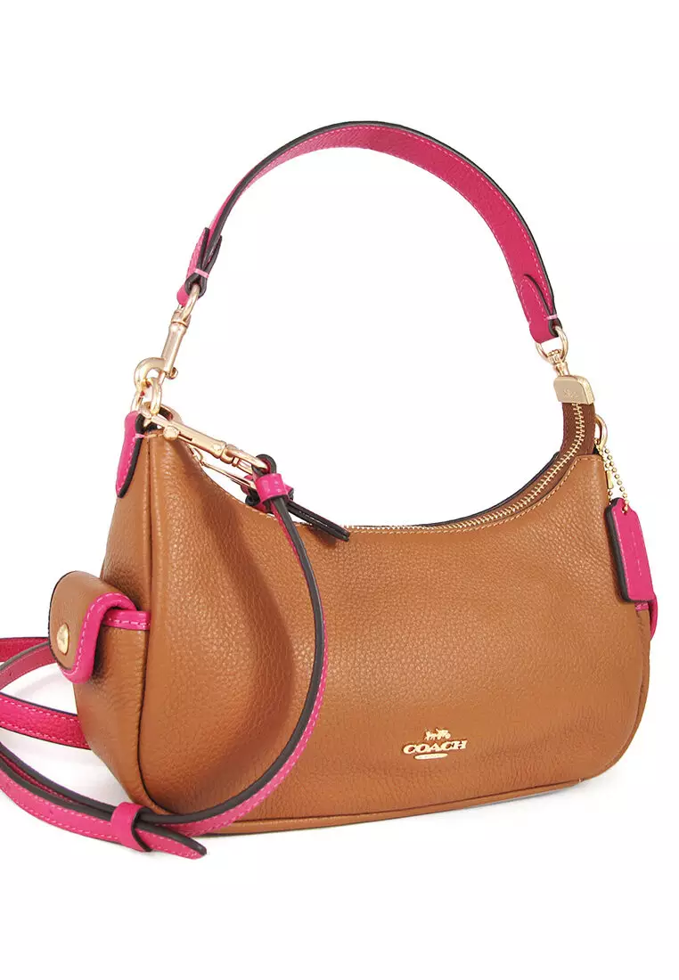 Buy Coach Pennie Shoulder Bag 25 - Brown/pink 2023 Online