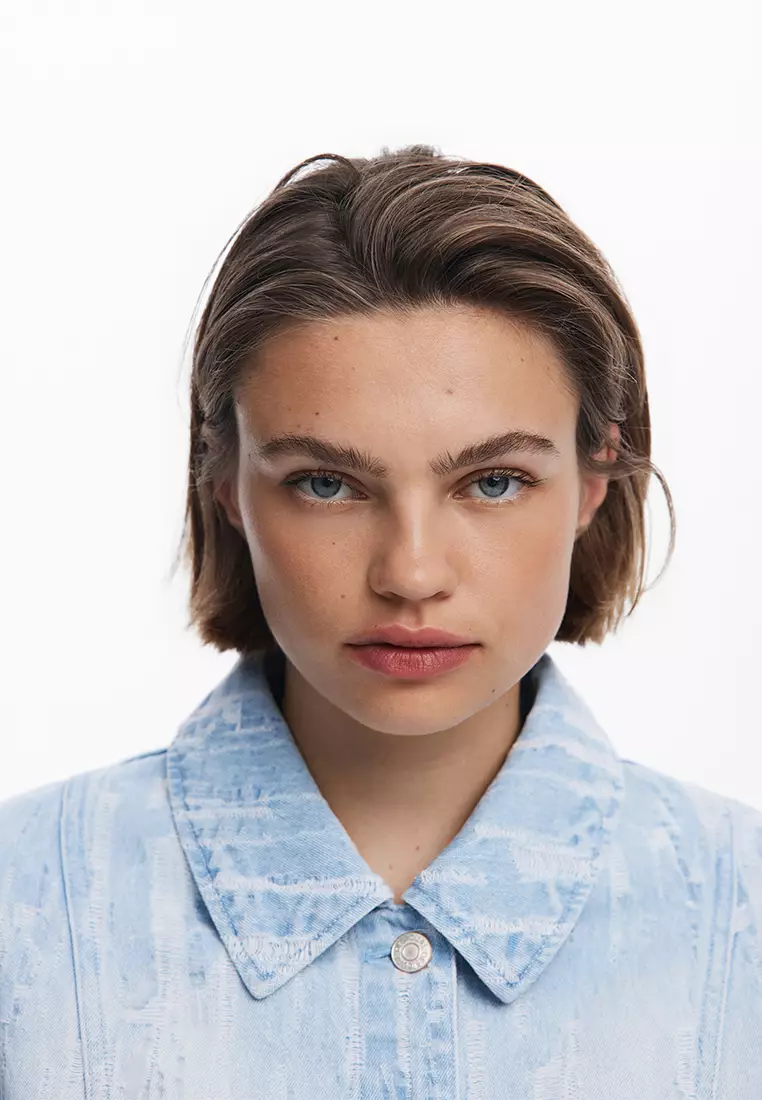 Denim jacket with pockets for women I Desigual.com