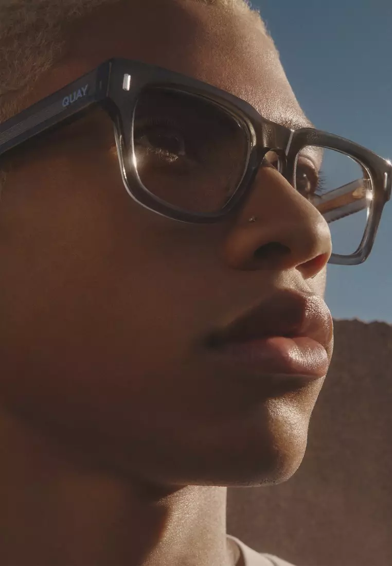 QUAY Exec Optical Eyeglasses - Clear