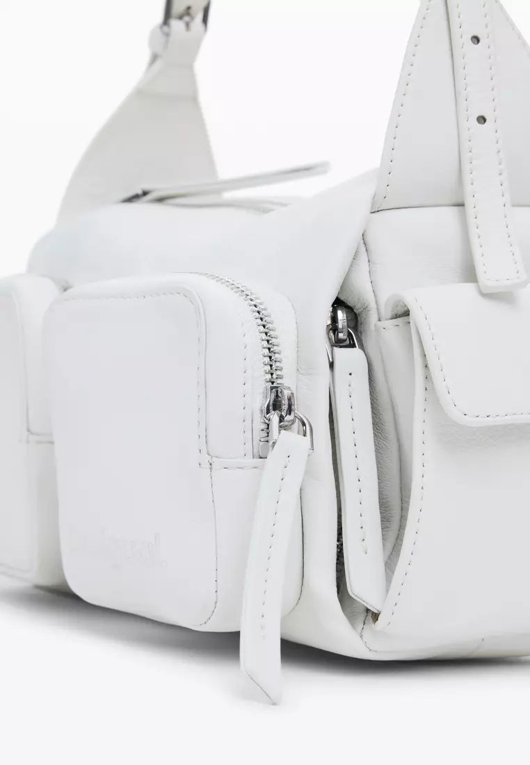 Mini leather pocket bag