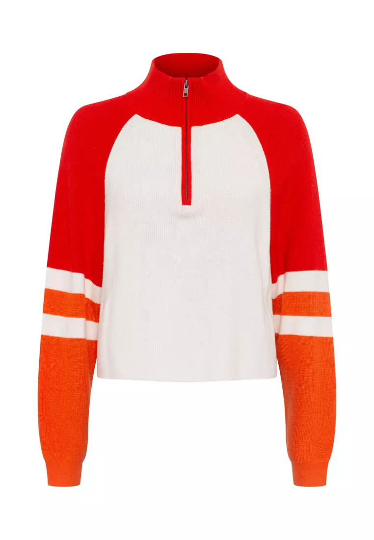 French connection deals red jumper