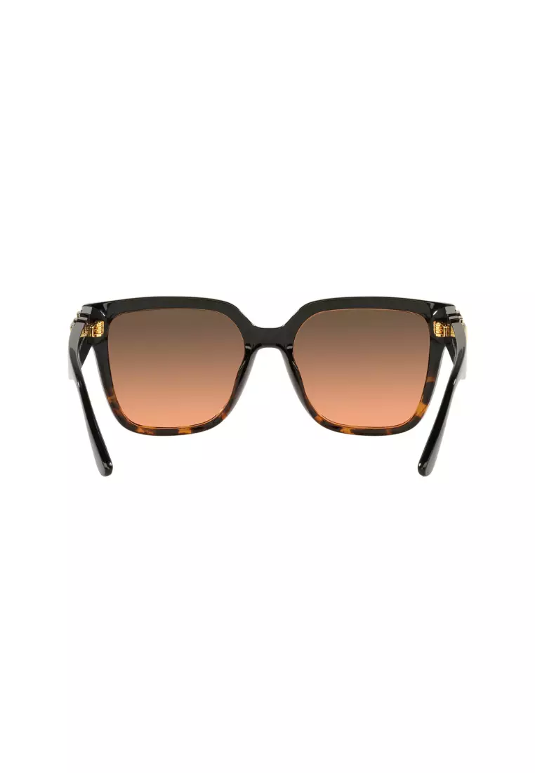 Women Square Frame Brown Sunglasses, UV Protection - MK2170U
