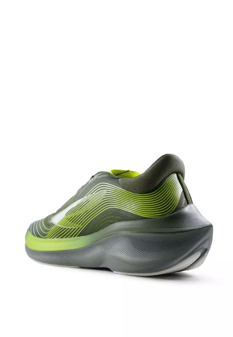 910Nineten HAZE TEMPO sepatu lari - OLIVE/KUNING/TEMBAGA