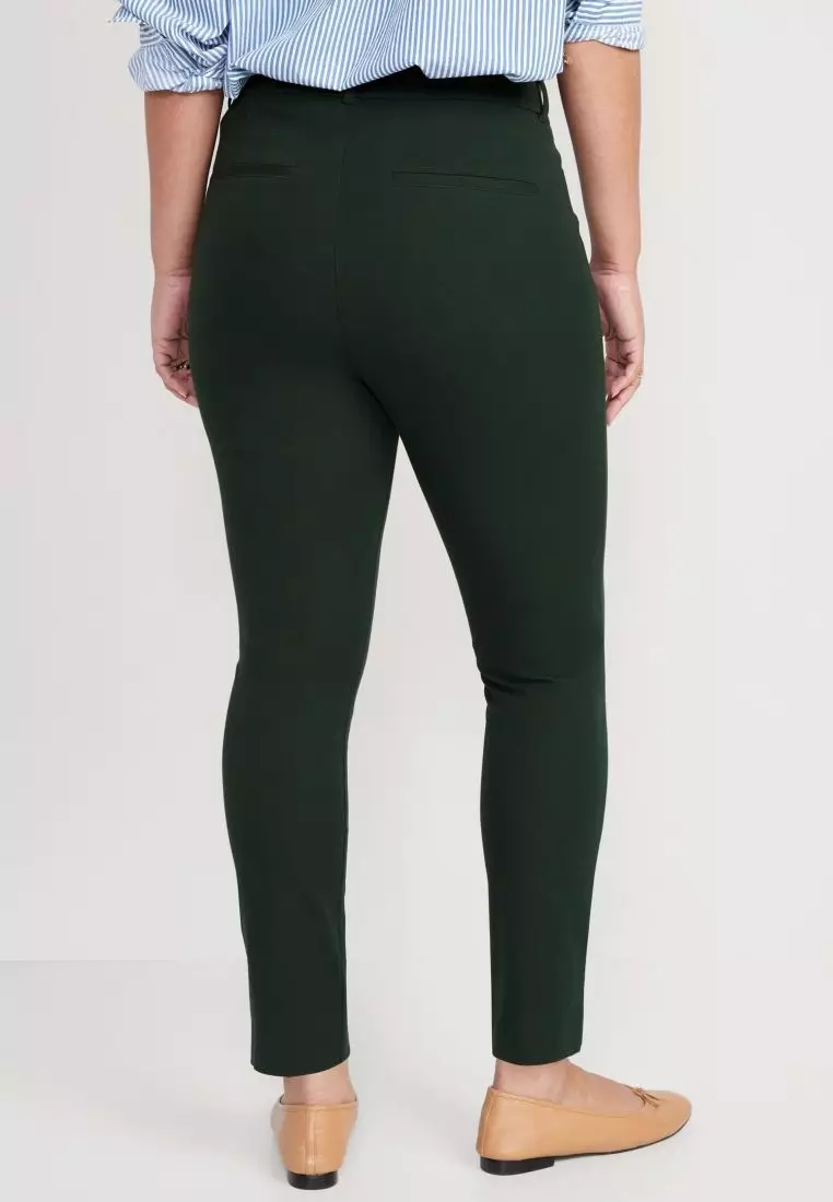 High-Waisted Pixie Skinny Ankle Pants