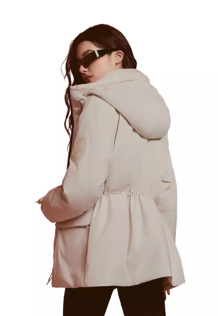 WOMEN'S LOOSE FIT CARGO HOODED JACKET