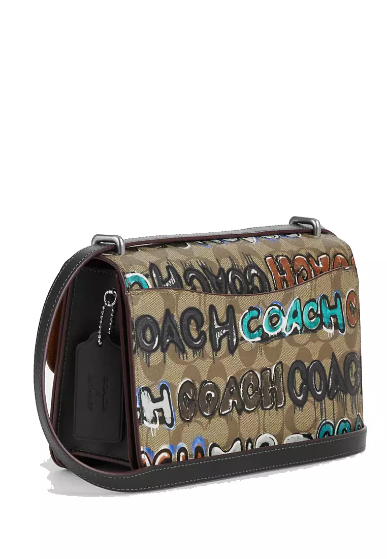 Coach Mint + Serf Nolita 19 in Signature Canvas