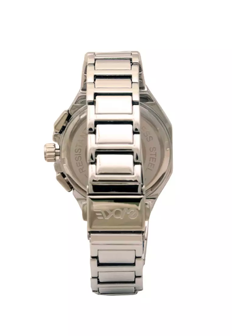 Evoke Jam Tangan Wanita - Silver Blue - Stainless Steel - EV1026LB7-3SV