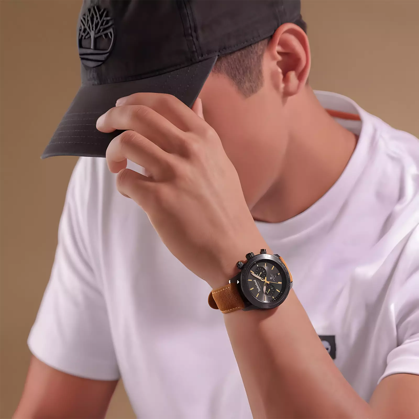 Timberland Watch Rayhnam - Jam Tangan Analog Pria - Leather Strap - TDWGF0075102