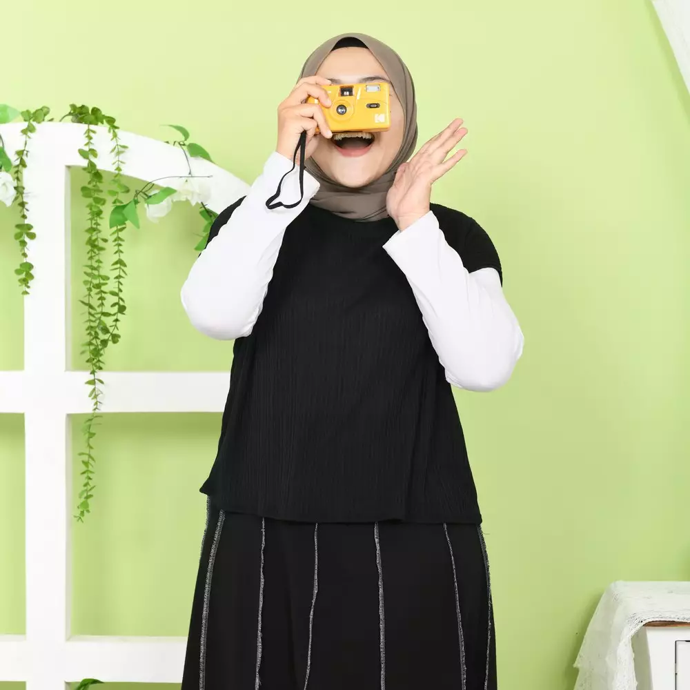 Disa Manset Baju - Black (XL) M19397 R106S4