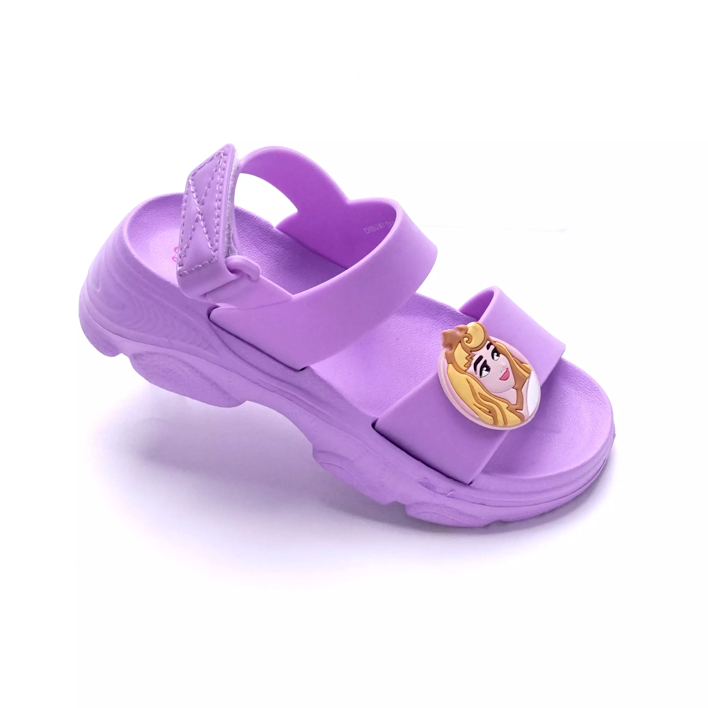 PRINCESS - SANDAL WANITA ANAK KIDS full karet CH830124WK - UNGU ANGGUR