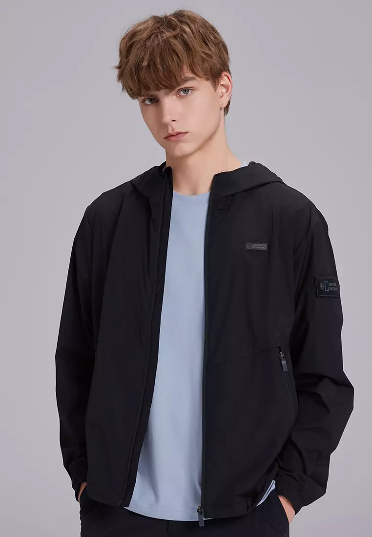 男女同款EUROPA輕便連帽防風外套